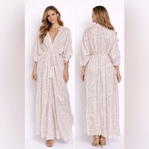 VALENTINO GARAVANI
Geometric-Print Beach Cover-Up